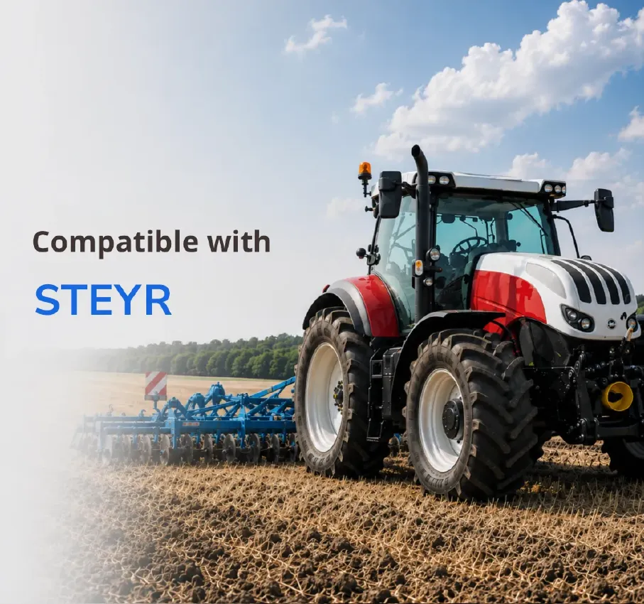 Steyr agricultural tractors compatible with Lavanis SCR-One emulator